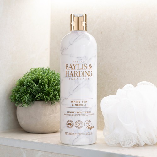 Baylis & Harding Elements Body Wash - White Tea & Neroli