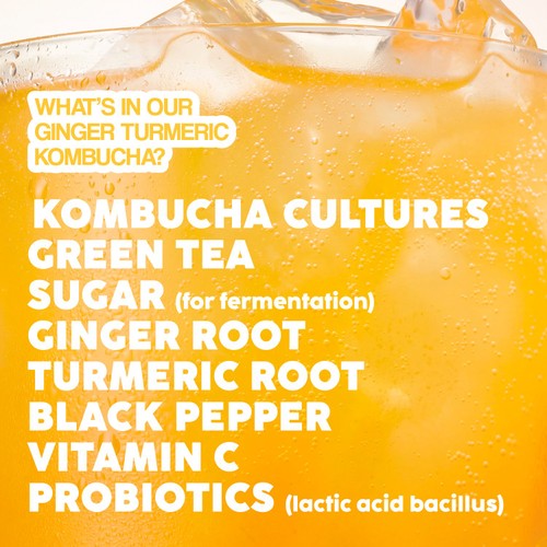 Fix8 Ginger Turmeric Kombucha Multipack