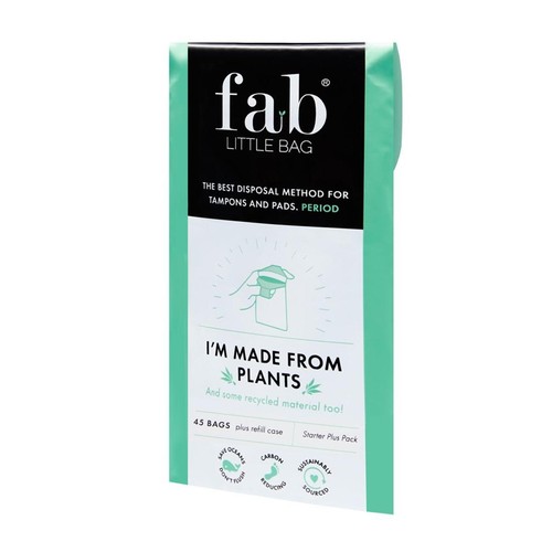 FabLittleBag Sustainable Bags for Tampons and Pads Starter Plus Pack