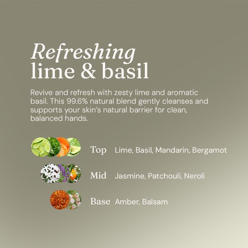 Miniml Hand Wash Refreshing Lime & Basil