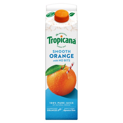 Tropicana Long Life Pure Smooth Orange Fruit Juice
