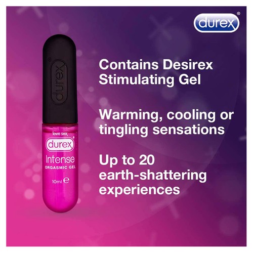 Durex Intense Stimulating Gel Lube Water Based