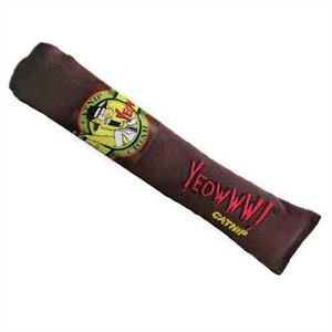 Yeowww Catnip Cigar Pink Cat Toy