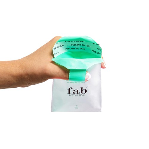 FabLittleBag Sustainably Sourced Bags for Tampons and Pads Bathroom Pack