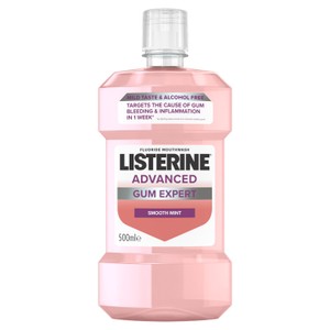 Listerine Advanced Gum Expert Mild Taste Mouthwash