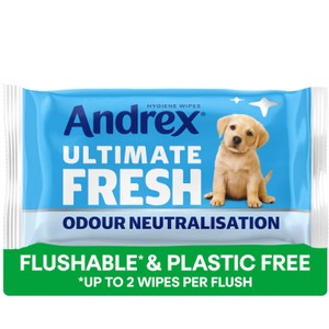 Andrex Ultimate Fresh Wipes Odour Control Moist Toilet Tissue 36 Pack