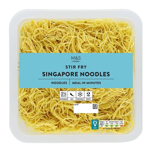 M&S Singapore Noodles