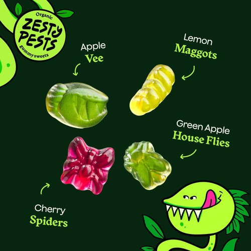 Wild Thingz Organic Sweets Zesty Pests
