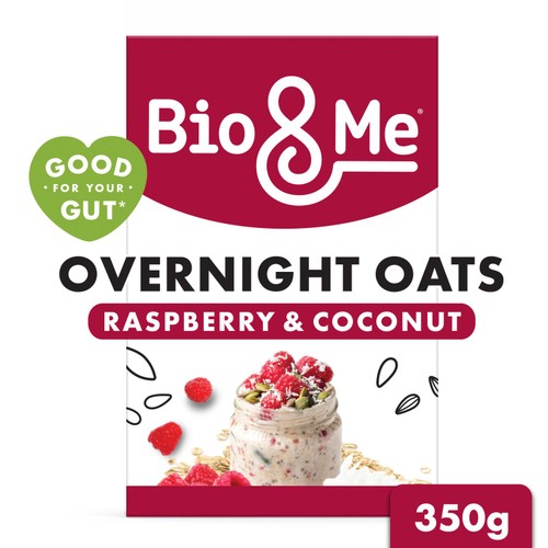 Bio&Me Raspberry & Coconut Overnight Oats