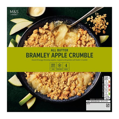 M&S Bramley Apple Crumble