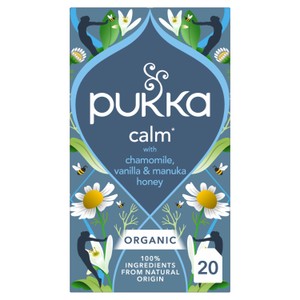 Pukka Organic Chamomile, Vanilla & Manuka Honey Tea x20 CompostableTea Bags