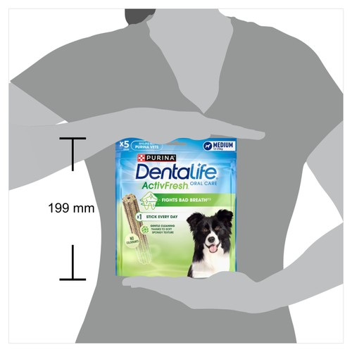 Dentalife ActivFresh Medium Dental Chicken Dog Chews