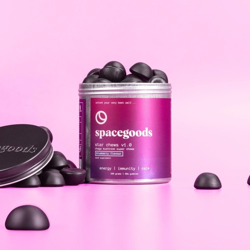 Spacegoods Immunity Chaga Mushroom Star Gummies