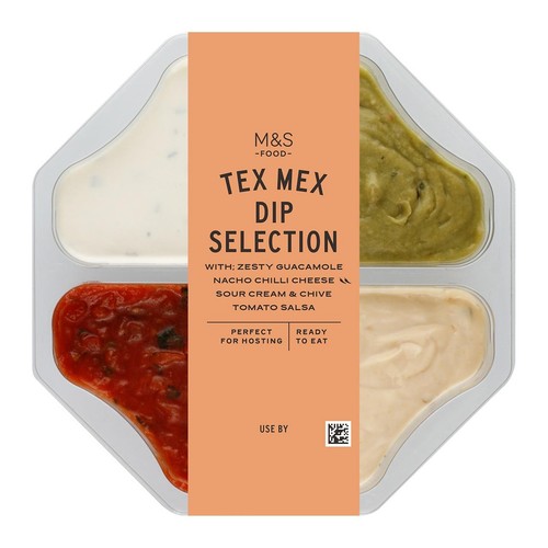 M&S Tex Mex Dip Selection