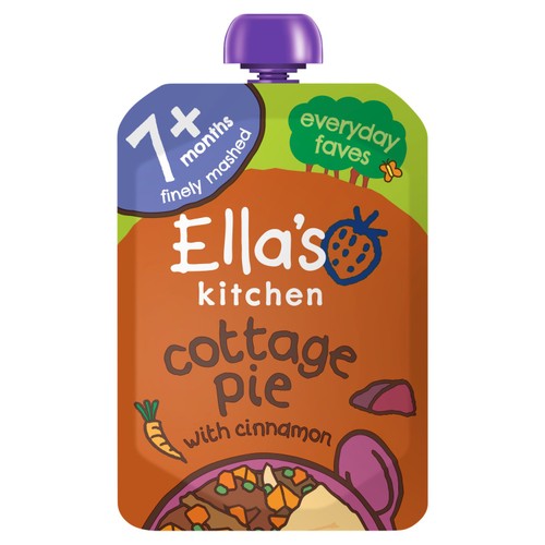 Ella's Kitchen Beef Cottage Pie Baby Food Pouch 7+ Months