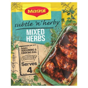 Maggi So Juicy Aromatic & Zesty Garlic Chicken Herbs & Spices Recipe Mix 30g