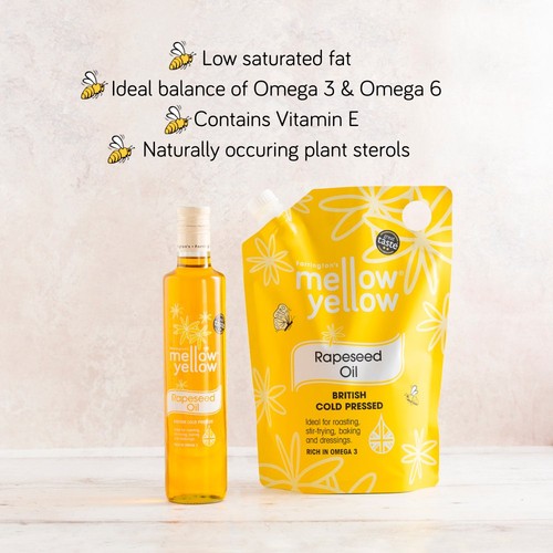 Farringtons Mellow Yellow Cold Pressed Rapeseed Oil Refill