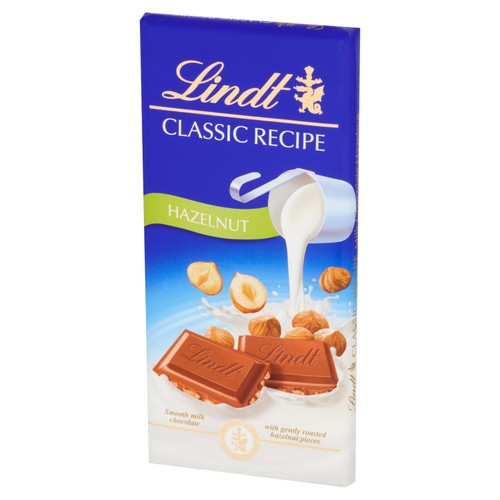 Lindt Classic Recipe Hazelnut Milk Chocolate Bar