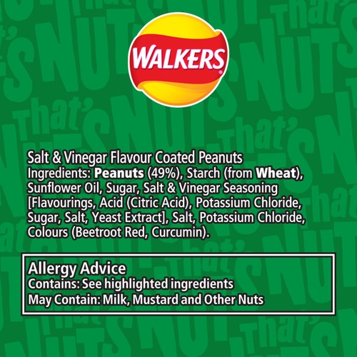 Thats Nuts Walkers Salt & Vinegar