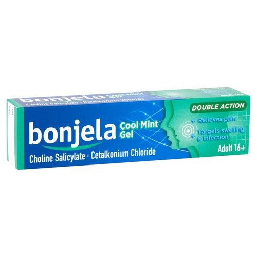 Bonjela Adult Mouth Ulcer Pain Relief Cool Mint Gel