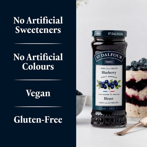 St Dalfour Blueberry Fruit Spread