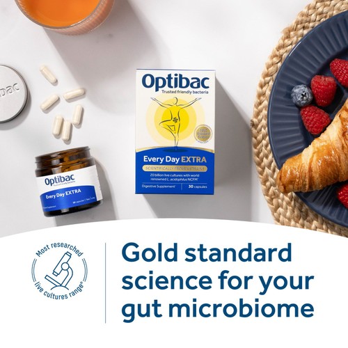 Optibac Probiotics Every Day EXTRA - 90 Capsules 