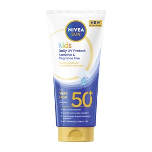 NIVEA SUN Kids Daily UV Protect Sensitive Sun Cream Lotion SPF50+ 100ml​