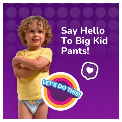 Huggies Pull-Ups Night Time Unisex Training Nappy Pants- Size 6 MEGA
