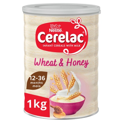 Cerelac Infant Cereals with Milk Honey & Wheat 12+ Months 1kg