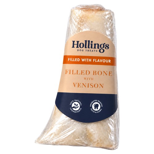 Hollings Filled Dog Bone, Venison Dog Treat