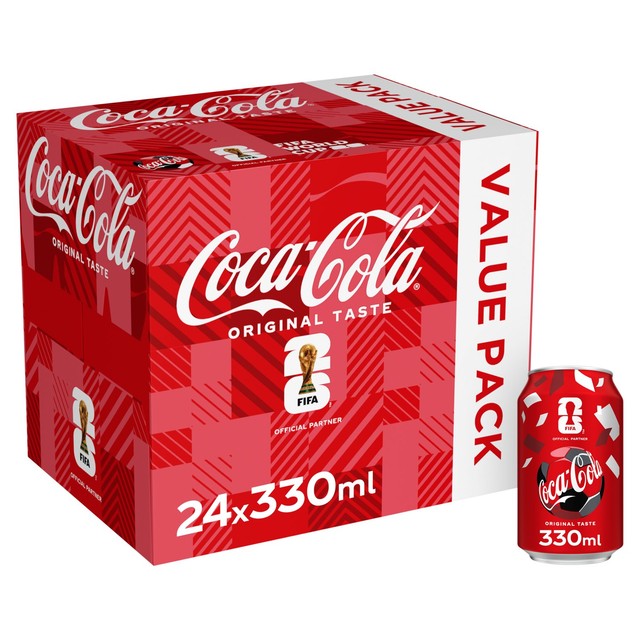 Coca-Cola Original Taste Cola 24 x 330ml