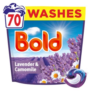 Bold Washing Liquid Pods Lavender & Camomile 70 washes 1379g