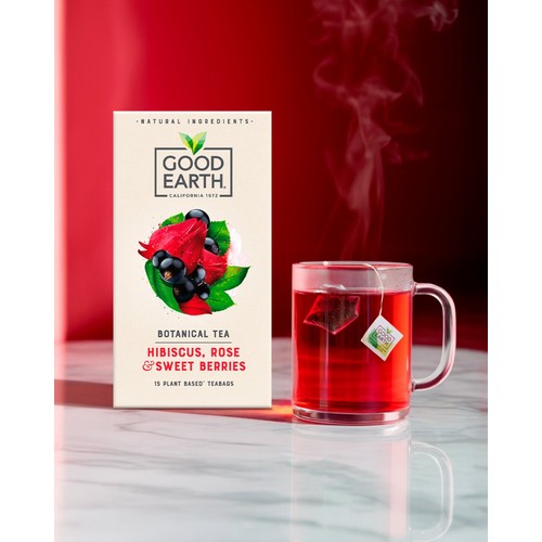 Good Earth Teabags Hibiscus, Rose & Sweet Berries
