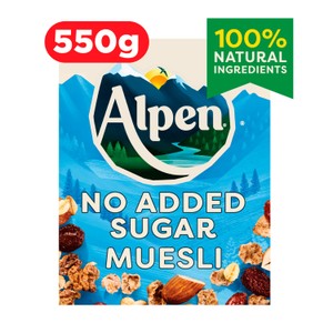 Alpen No Added Sugar Muesli Breakfast Cereal 950g