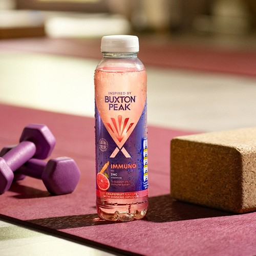 Buxton Peak Immuno Grapefruit & Ginseng Still Vitamin Water