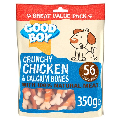 Good Boy Crunchy Chicken & Calcium Bones Dog Treats