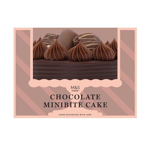 M&S Chocolate Mini Bite Cake