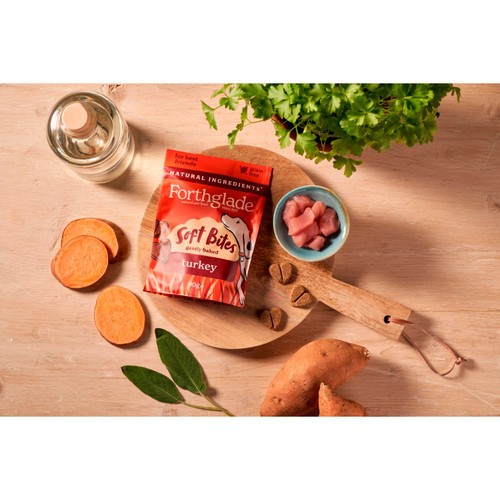Forthglade Natural Grain-Free Soft Bite Treats with Turkey