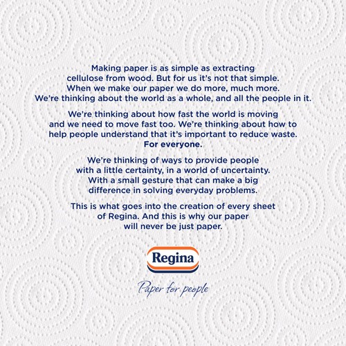 Regina Thirst Pockets Kitchen Roll