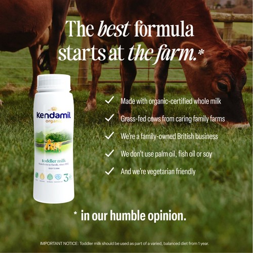 Kendamil Organic Ready to Drink Toddler Milk