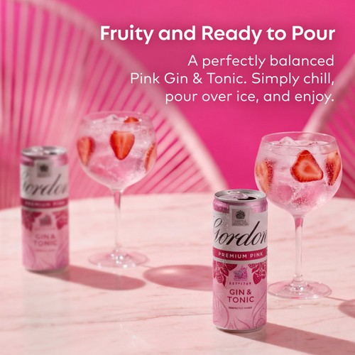 Gordon's Pink Gin & Tonic