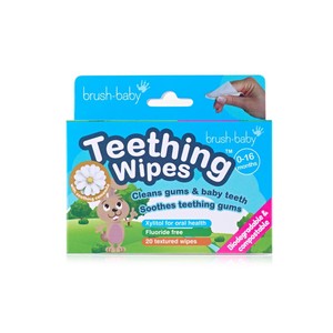 Brush-Baby Dental Wipes 0-16 Months
