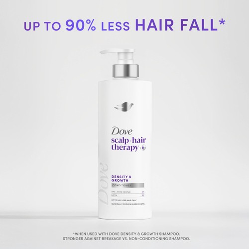 Dove Density + Hair Growth Conditioner for Thicker, Fuller Hair