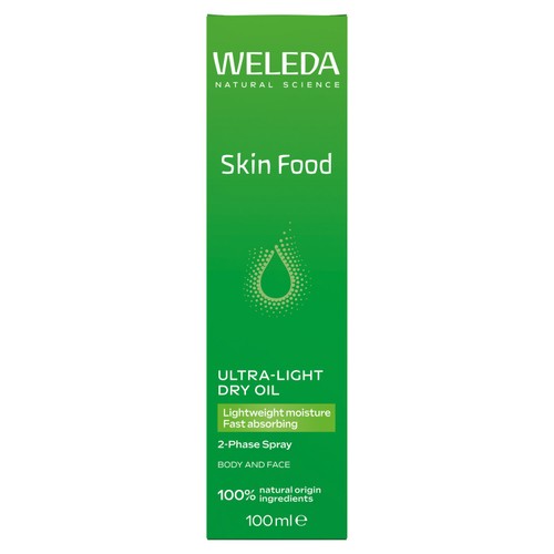 Weleda Skin Food Body Moisturising Dry Oil Ultra-Light Natural Derma Tested