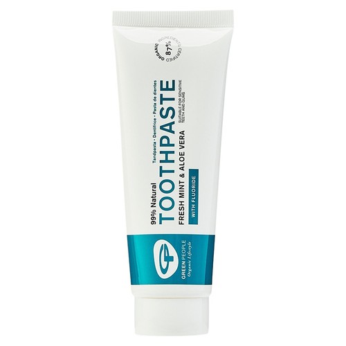 Green People Fresh Mint & Aloe Vera Fluoride Toothpaste