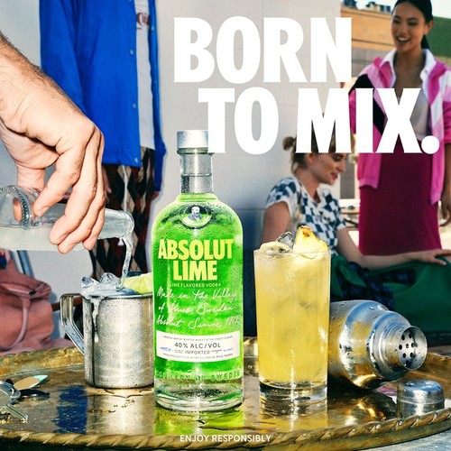 Absolut Lime Flavoured Swedish Vodka