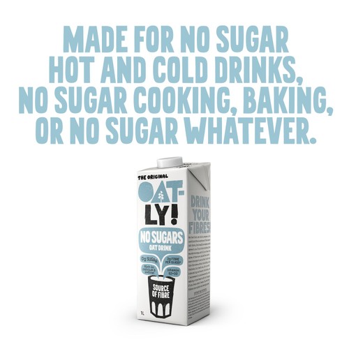 Oatly Oat Drink "No Sugars" Long Life