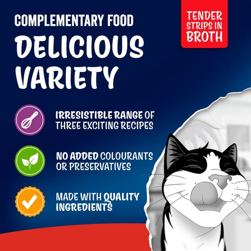 Felix Soup Tender Strips Farm Selection Wet Cat Food
