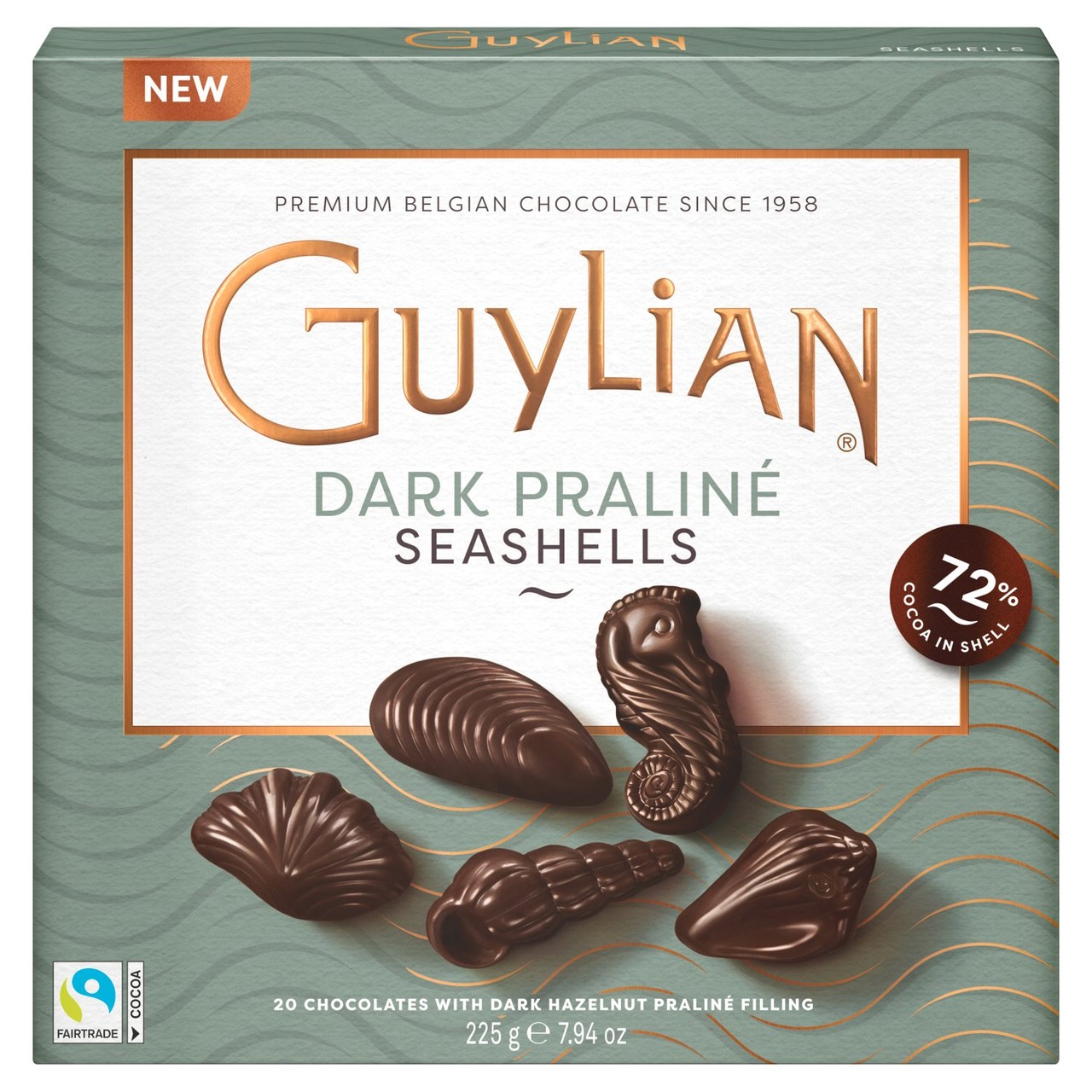 Guylian Seashells Dark Praline - Ocado
