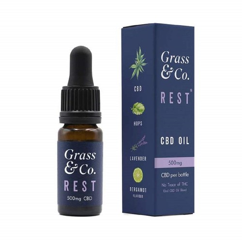 Grass & Co. Rest CBD Consumable Oil 500mg 
